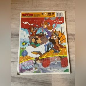 Vintage 70’s Disneys Chip and Dale Rescue Rangers Kids Puzzle
